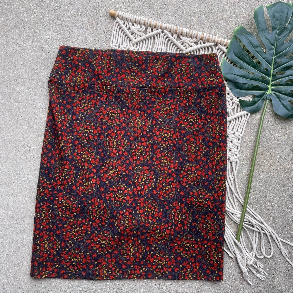 Plus Size LuLaRoe Printed Skirt Size 2XL